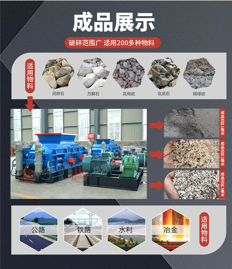 對(duì)輥制砂機(jī) 鉀長石制砂機(jī) 對(duì)輥制砂機(jī) 鉀長石制砂機(jī)