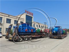 兩臺1810型液壓對輥破碎機一起發(fā)往河北秦皇島 