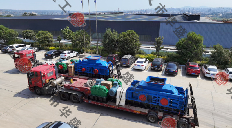 瓜米石制砂機(jī)發(fā)貨現(xiàn)場(chǎng)