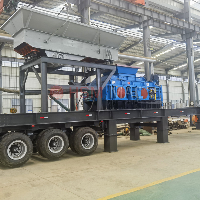時產(chǎn)100噸移動制砂機(jī)